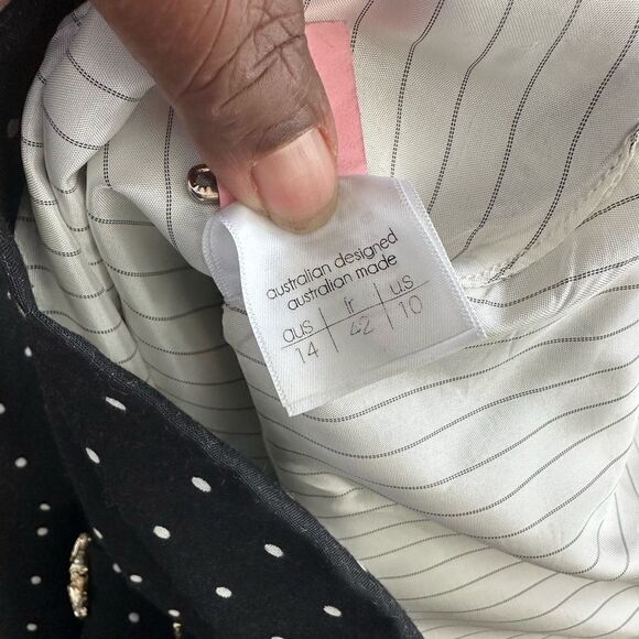 Macgraw Sorbet polka-dot embroidered dress 10 - Picture 7 of 8